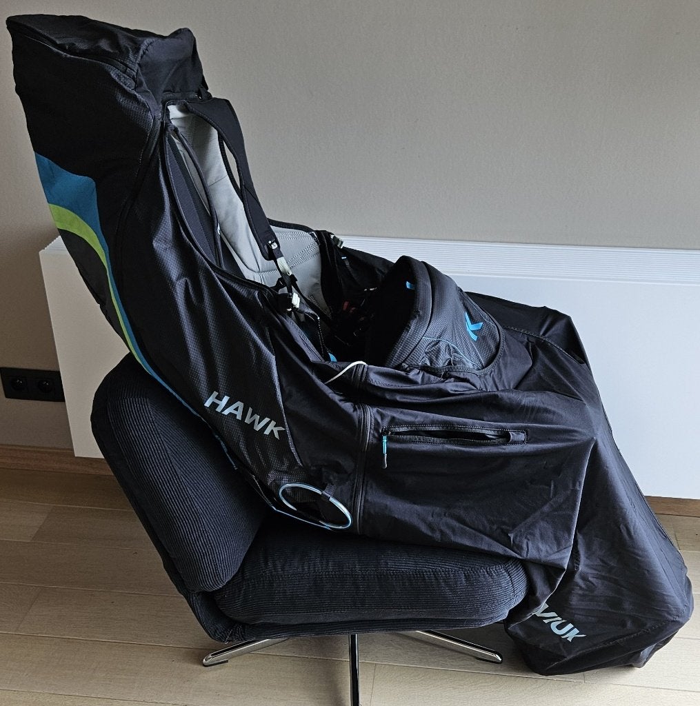 Sellette parapente cocon Niviuk Hawk XL +sac PARFAIT ETAT !, Sport en Fitness, Zweefvliegen en Paragliding, Ophalen of Verzenden