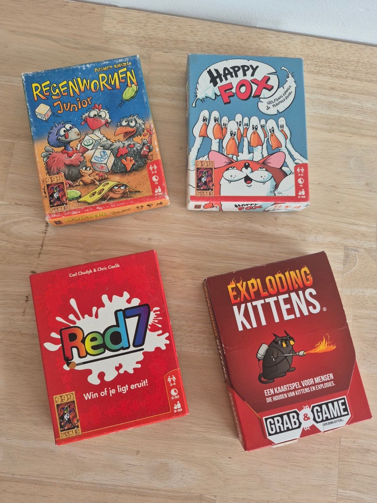 verschillende gezelschapsspelletjes in kaartvorm, Hobby en Vrije tijd, Ophalen of Verzenden