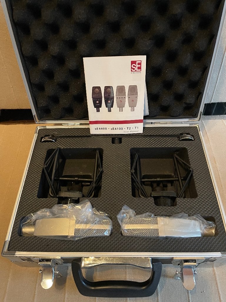 SE ELECTRONICS T1 matched pair, Muziek en Instrumenten, Ophalen of Verzenden, Zo goed als nieuw, Instrumentmicrofoon