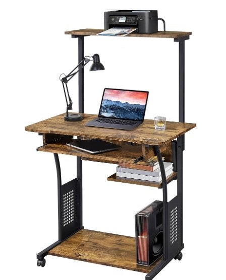 Bureau sur roulette, Computers en Software, Laptoptafels, Ophalen of Verzenden, Zo goed als nieuw