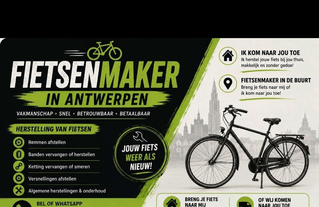 fietsenmaker, Fietsen en Brommers, Ophalen