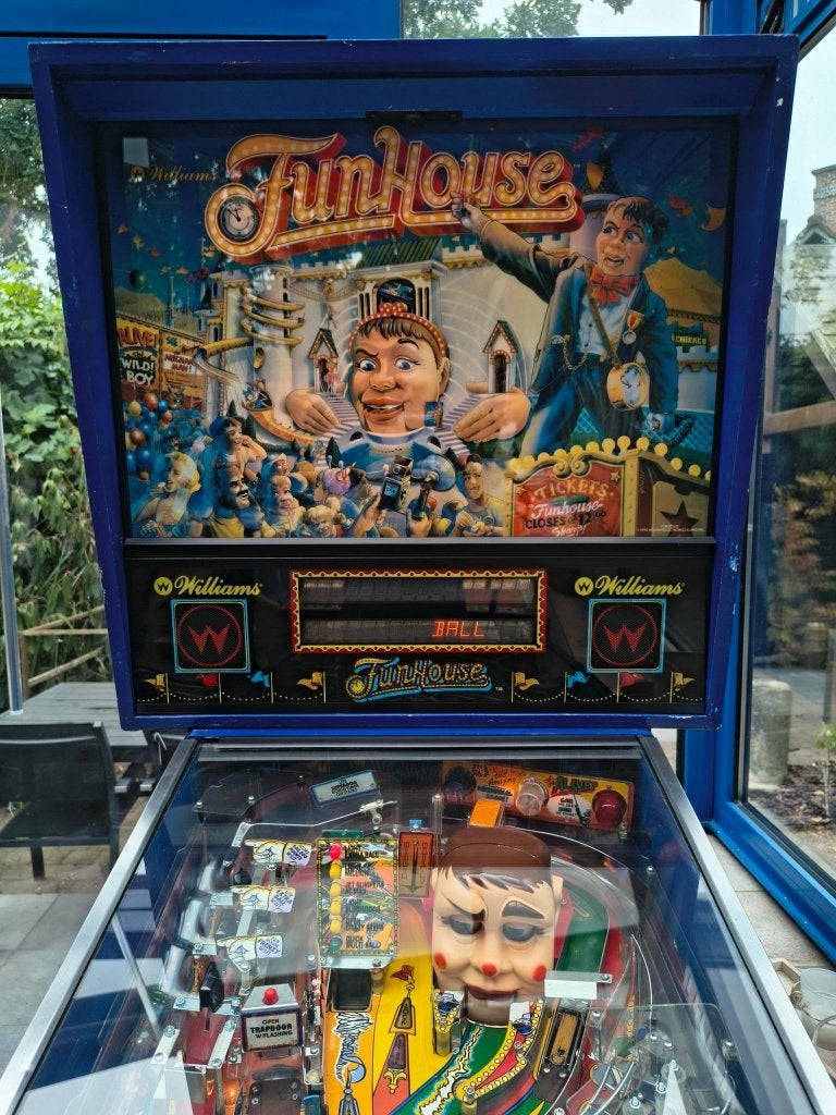 Funhouse flipperkast, Collections, Flipper (jeu), Williams, Enlèvement, Utilisé