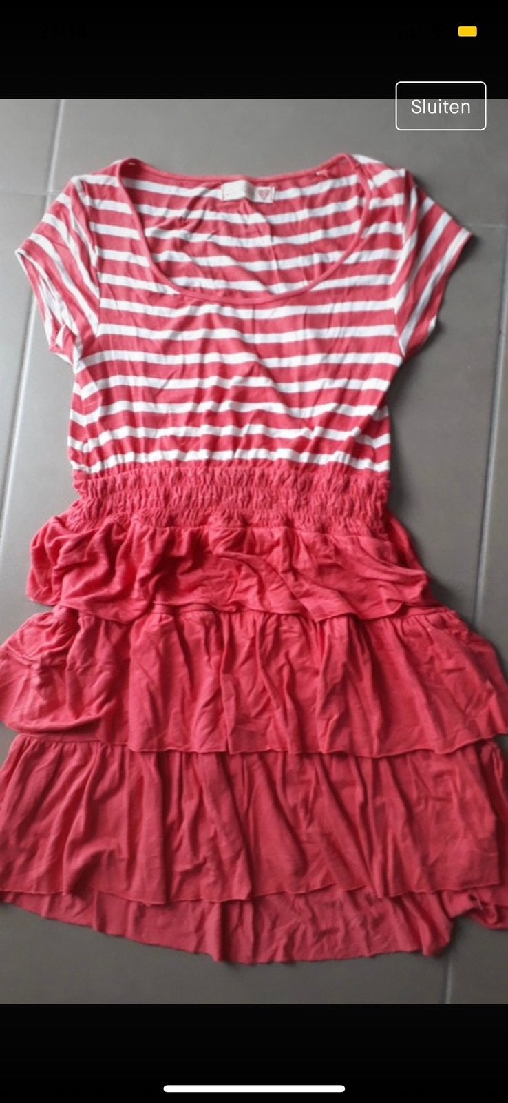Kleedje lola & liza xs - maat 164, Kinderen en Baby's, Kinderkleding | Maat 164, Ophalen of Verzenden, Zo goed als nieuw, Meisje