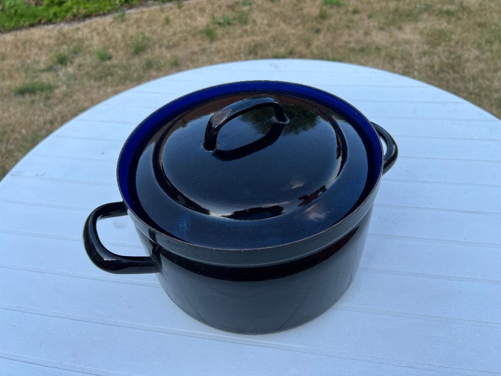 Kookpot - Diameter 24 cm - Hoogte 15 cm - Volume 5 liter, Huis en Inrichting, Gebruikt, Met handvatten, Ophalen of Verzenden, Kookpan