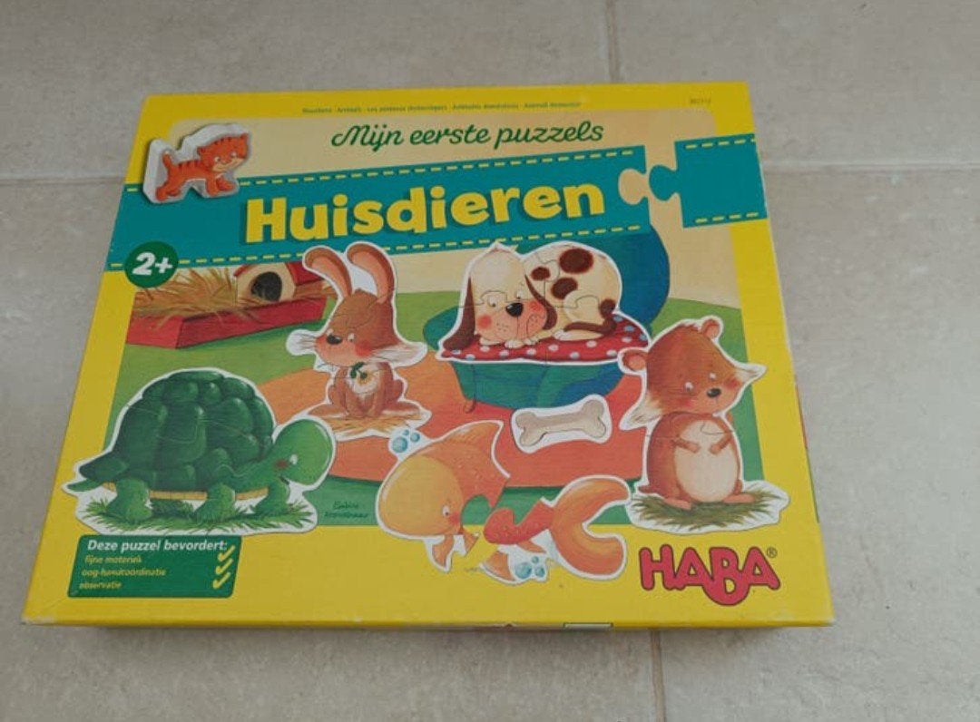 Haba kinderpuzzel 2-3-4 stuks, Enlèvement ou Envoi