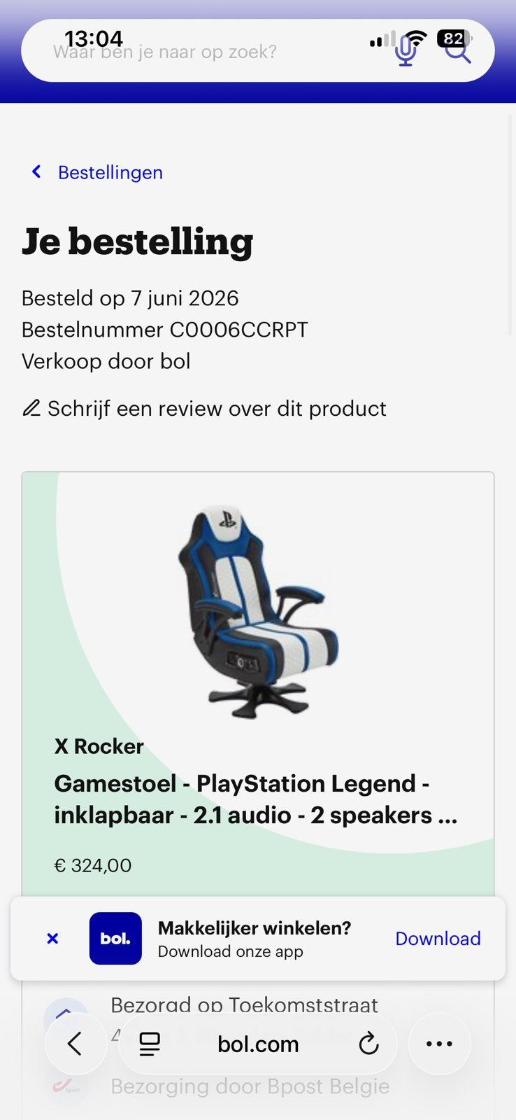 Ps gamingstoel xrocker, Enlèvement, Comme neuf, PlayStation 4
