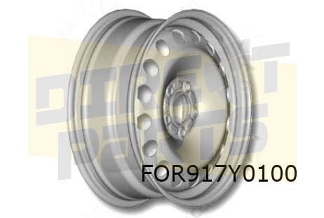 Ford Transit Connect velg staal (6.5J x 16") (zilver) (11/13, Neuf, -, Véhicule de tourisme, -