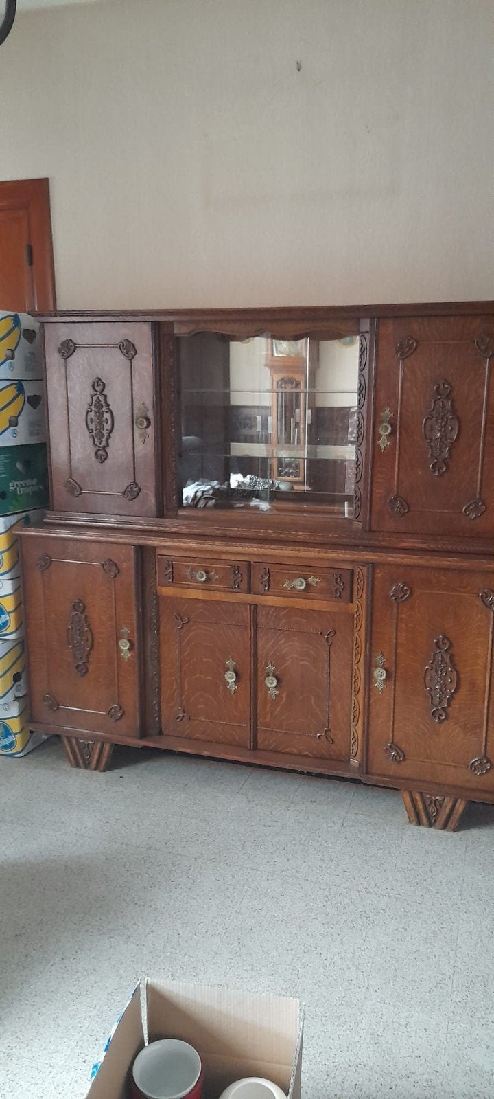 antieke kast, Ophalen