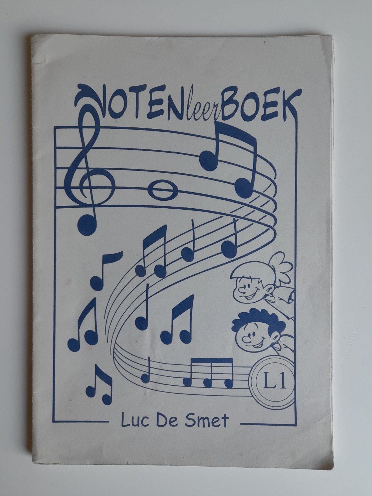Notenleerboek, Livres, Musique, Enlèvement ou Envoi, Général, Utilisé, Luc De Smet