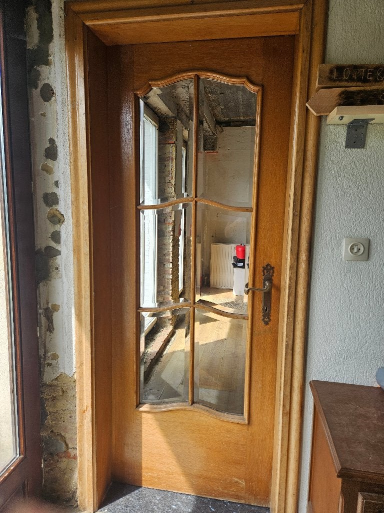 Deur, Ophalen, Gebruikt, Minder dan 80 cm, Binnendeur
