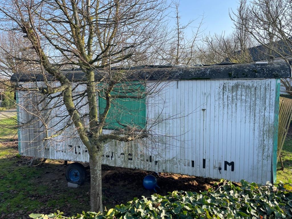 Charmante pipowagen te koop., Caravanes & Camping, Caravanes & Camping Autre, Utilisé, Enlèvement