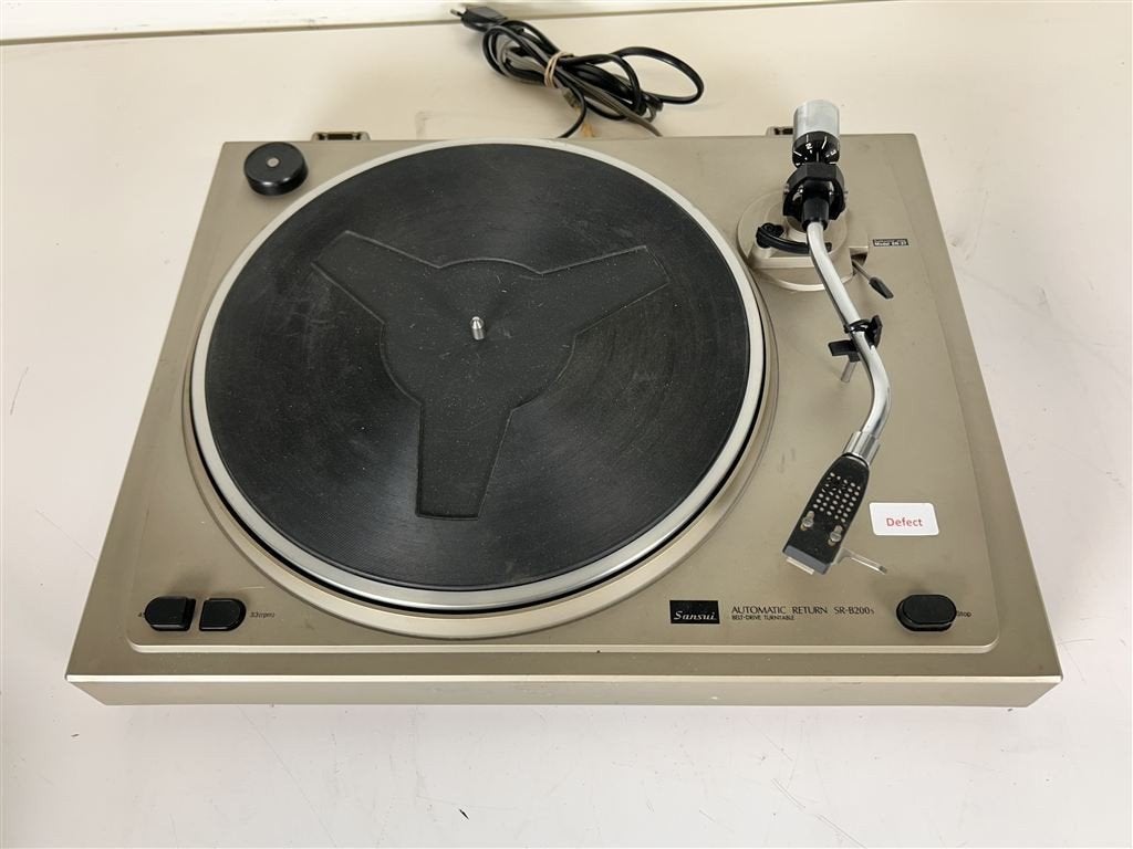 A7336. Sansui SR-B200s platenspeler, Enlèvement ou Envoi, Utilisé, Tourne-disque