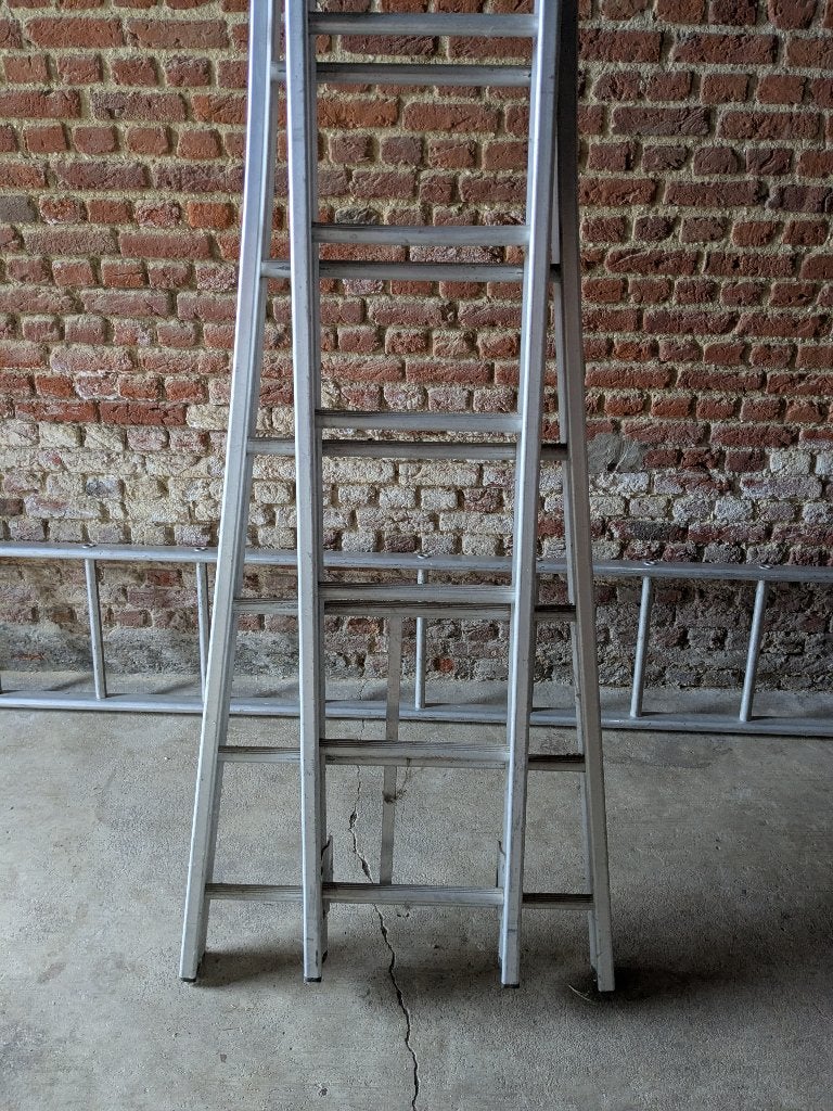 ladder, Ophalen, Gebruikt, Ladder, Opvouwbaar of Inschuifbaar
