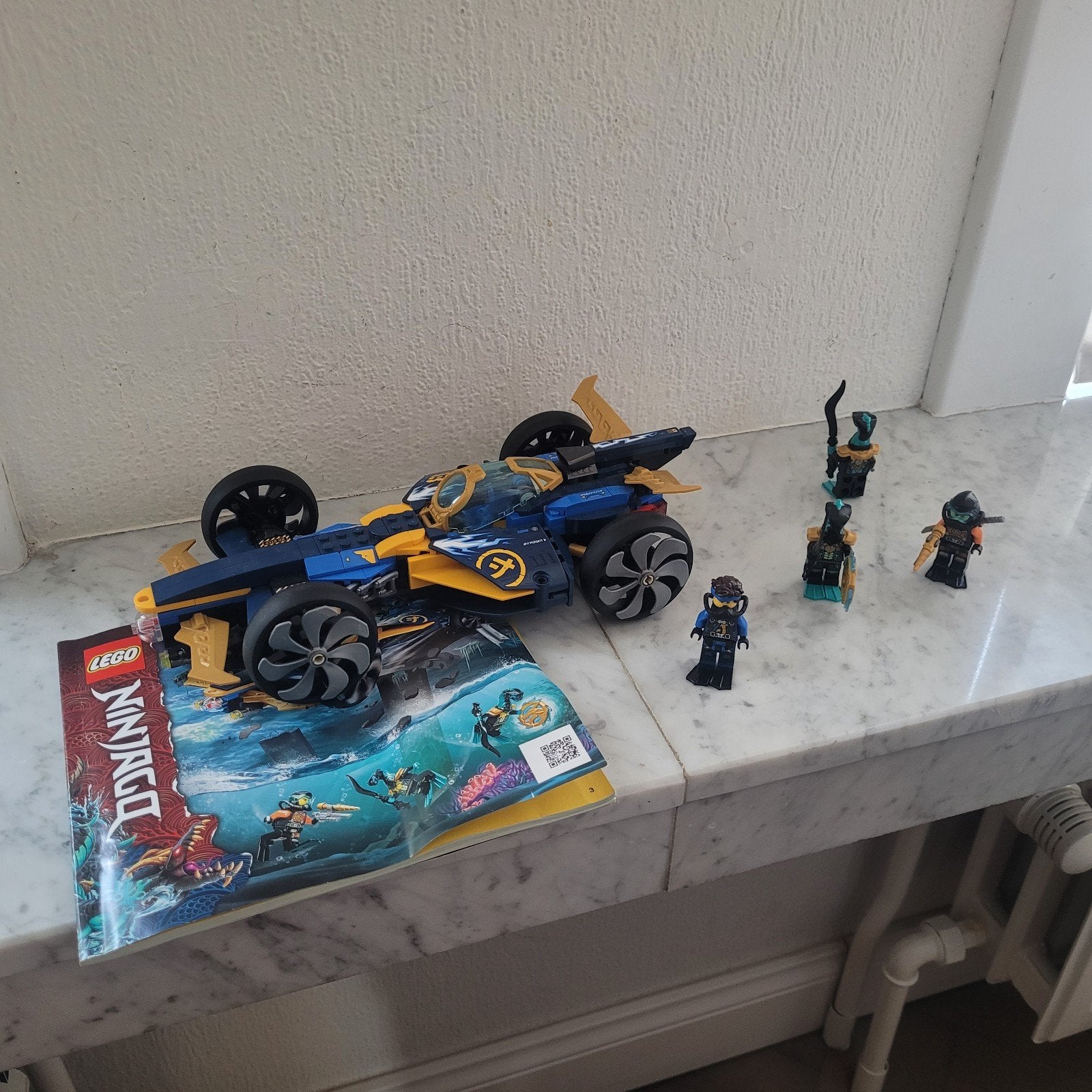 lego ninjago  71752, Ophalen
