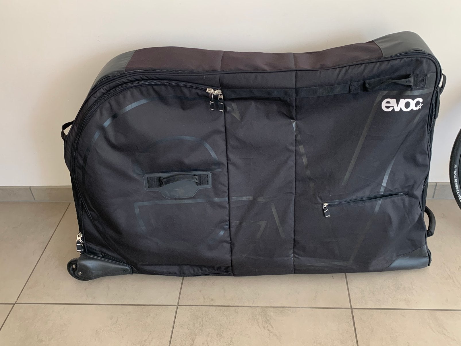 Evoc bike bag fietszak fietskoffer, Enlèvement, Utilisé