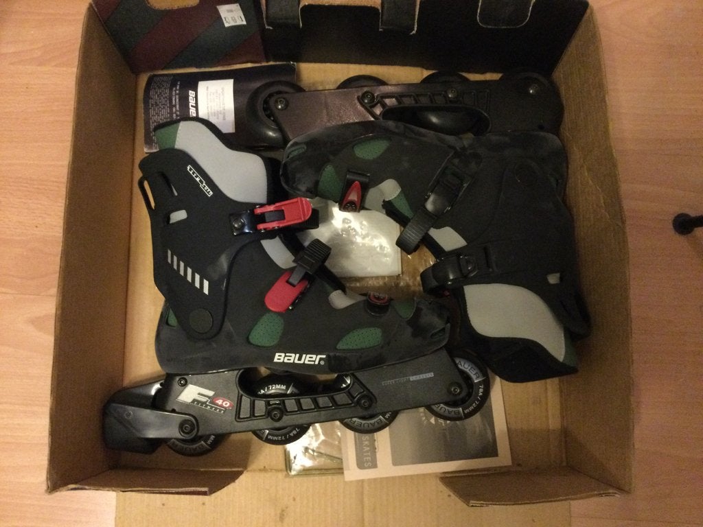 Rollerblades, Sport en Fitness, Ophalen, Bauer, Dames, Zo goed als nieuw