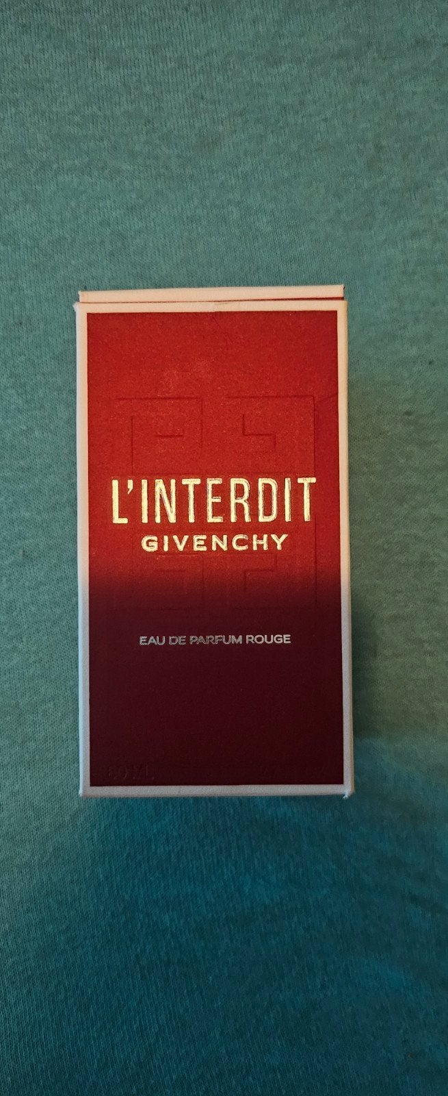 A vendre 50e eau de parfum rouge l'interdit givenchy 100ml, Bijoux, Sacs & Beauté, Enlèvement, Neuf