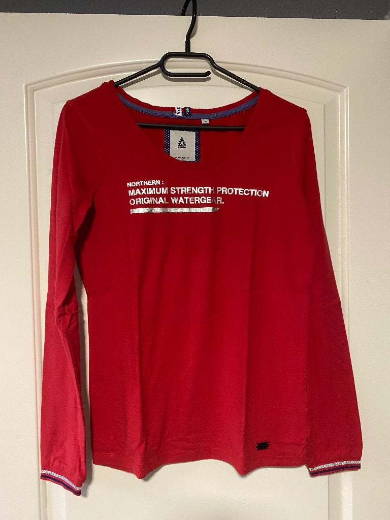 Tshirt Gaastra maat M NIEUW, Gaastra, Nieuw, Lange mouw, Rood