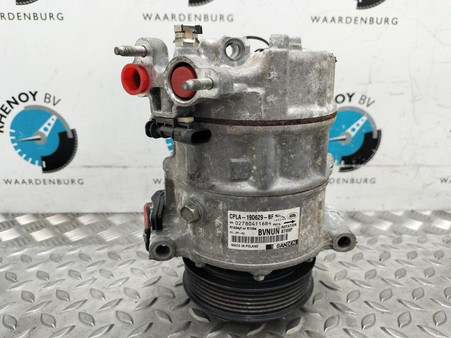 JAGUAR XF AIRCO COMPRESSOR / AIRCOPOMP 2017, Ophalen of Verzenden, Gebruikt, ARN erkend