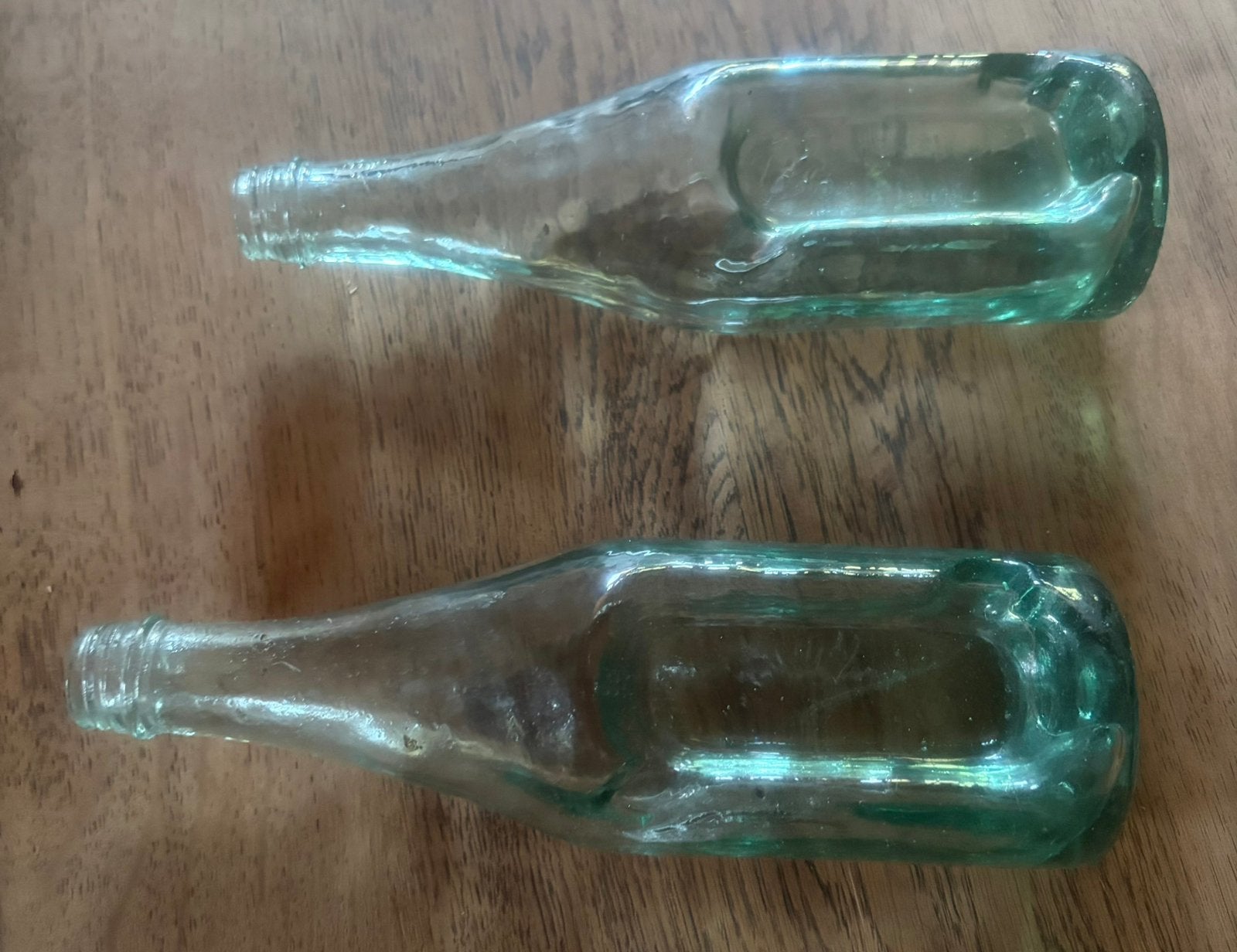 Twee vintage glazen asbakken, Verzamelen, Ophalen of Verzenden, Zo goed als nieuw