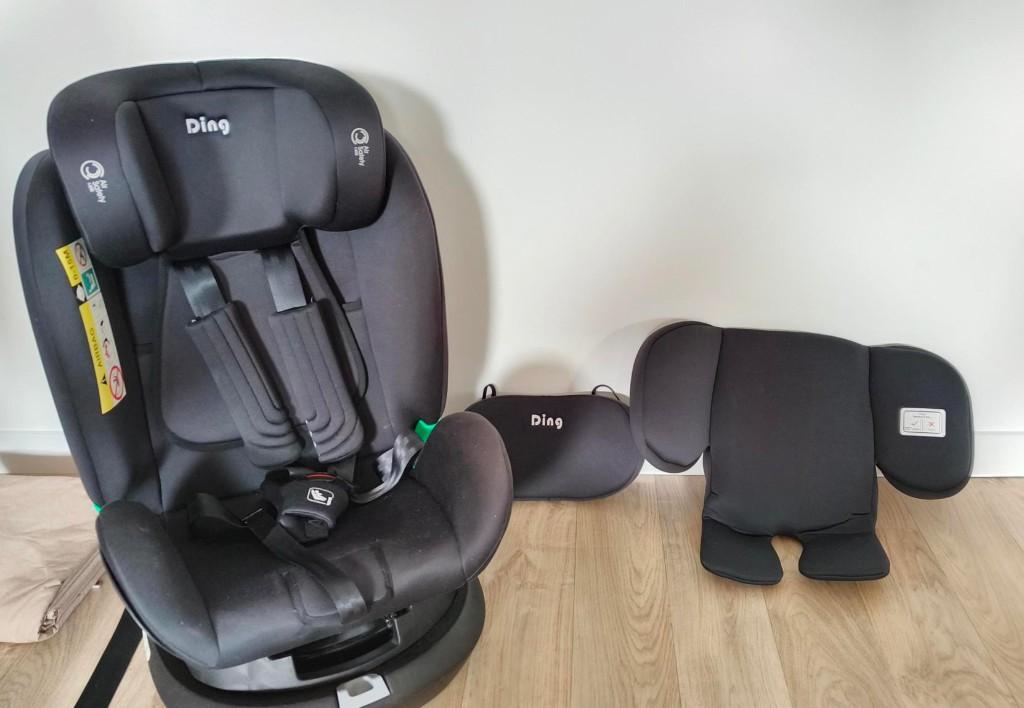 Ding Philo Autostoel 40-135cm Zwart, Ophalen, Zo goed als nieuw, Overige merken, Isofix