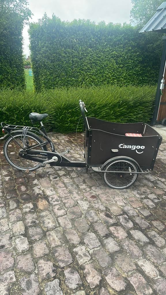 Popal cangoo bakfiets, Fietsen en Brommers, Gebruikt, Ophalen, Overige merken, 4 kinderen of meer