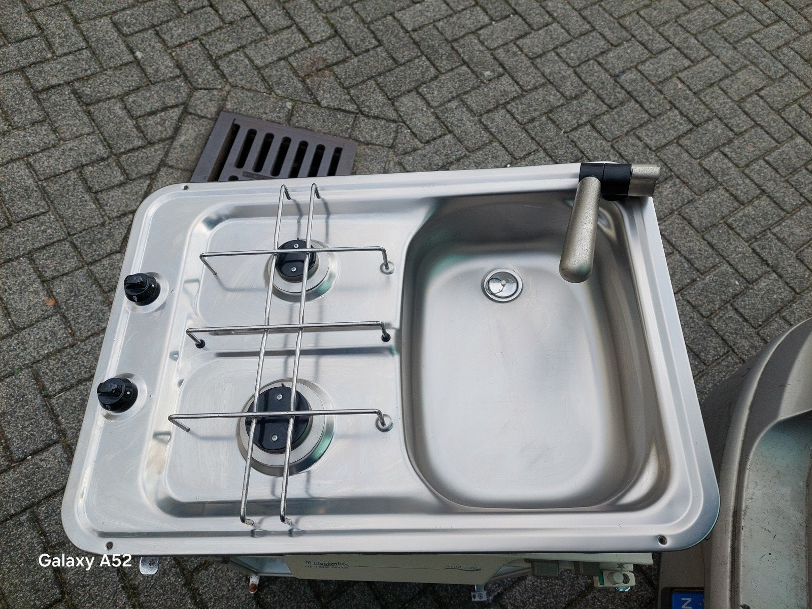 Dometic kookplaat met spoelbak, Caravanes & Camping, Enlèvement ou Envoi, Dometic
