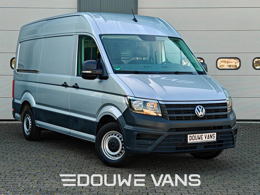Volkswagen Crafter L2H2 Automaat Zilver Camera Stoelverw. Ca, Auto's, Bestelwagens en Lichte vracht, Stof, Gebruikt, Zwart, 4 cilinders