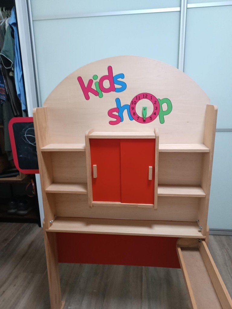 winkeltje, Kinderen en Baby's, Speelgoed | Houten speelgoed, Ophalen, Zo goed als nieuw, Meubelstuk of Keukentje