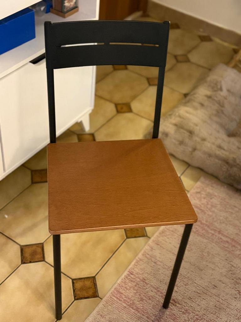 Ikea eetkamerstoel (per stuk of alle vier), Ophalen, Zwart, Zo goed als nieuw, Vier