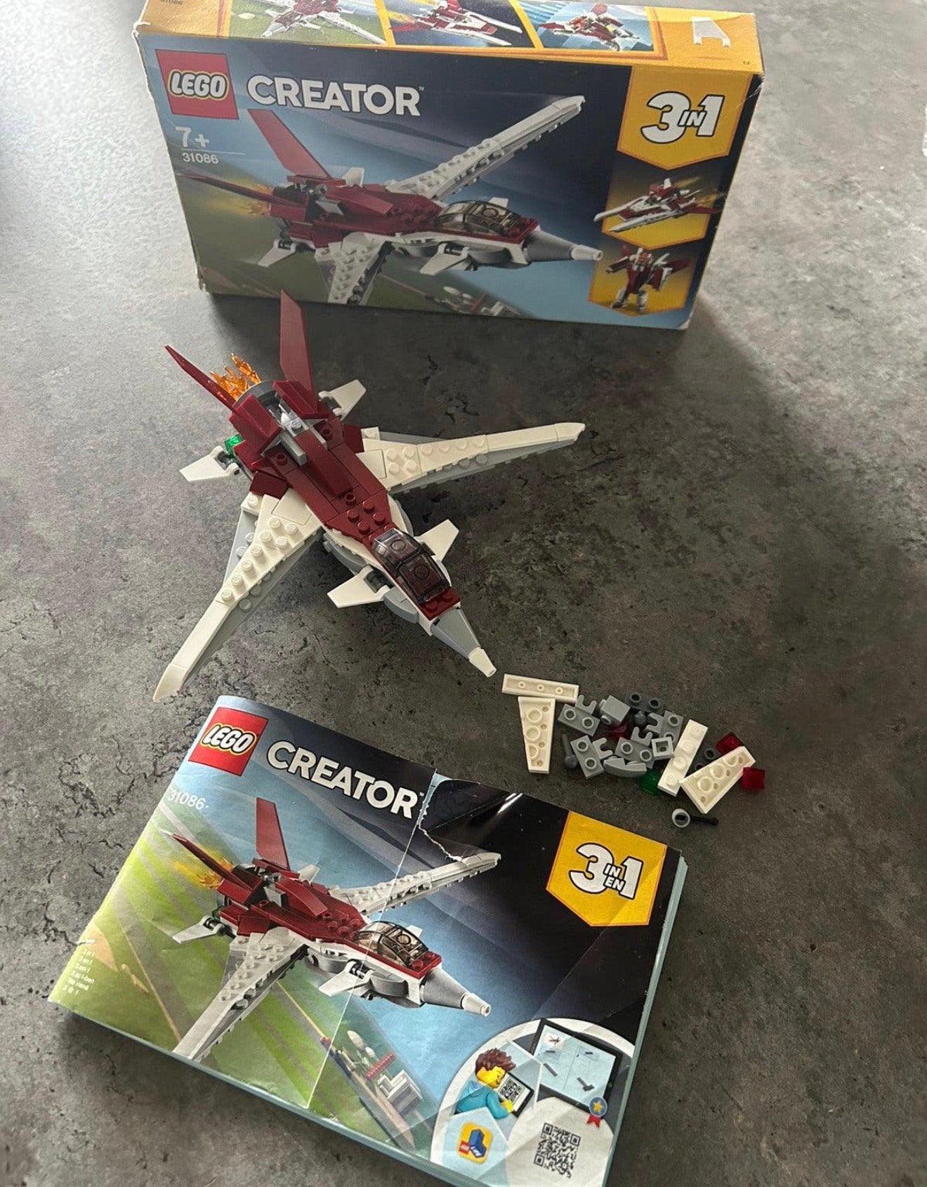 Lego 3 in 1, Enlèvement, Comme neuf, Complet, Lego