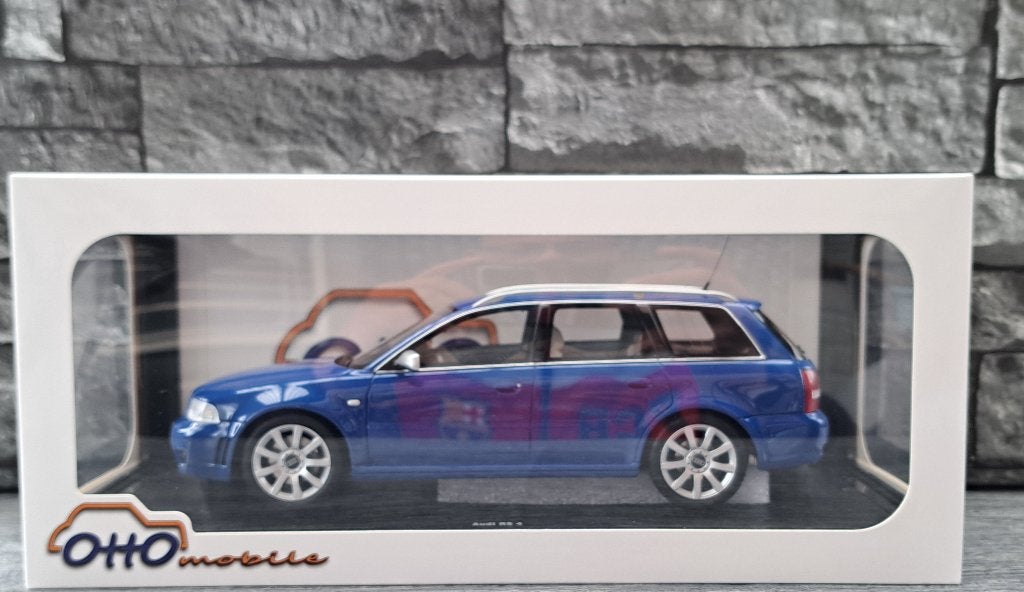 Audi RS 4 (B5) Nogaro Blue 1/18ème ottomobile, Hobby & Loisirs créatifs, Voitures miniatures | 1:18, Neuf, OttOMobile, Enlèvement ou Envoi