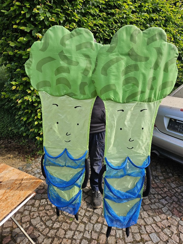Wandhangers broccoli speelgoed kinderkamer, Ophalen, Gebruikt, Wanddecoratie