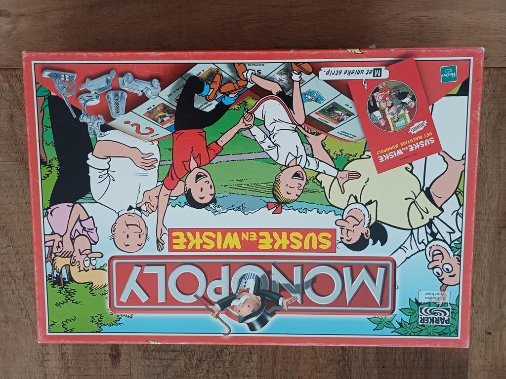 Monopoly suske en wiske, Hobby en Vrije tijd, Ophalen of Verzenden