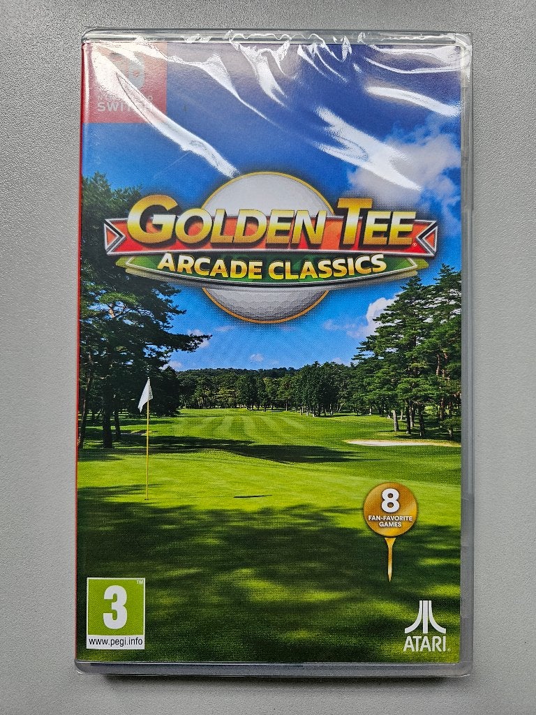Golden Tee Arcade Classics / Switch / Sealed, Neuf, Enlèvement ou Envoi, À partir de 3 ans, 3 joueurs ou plus