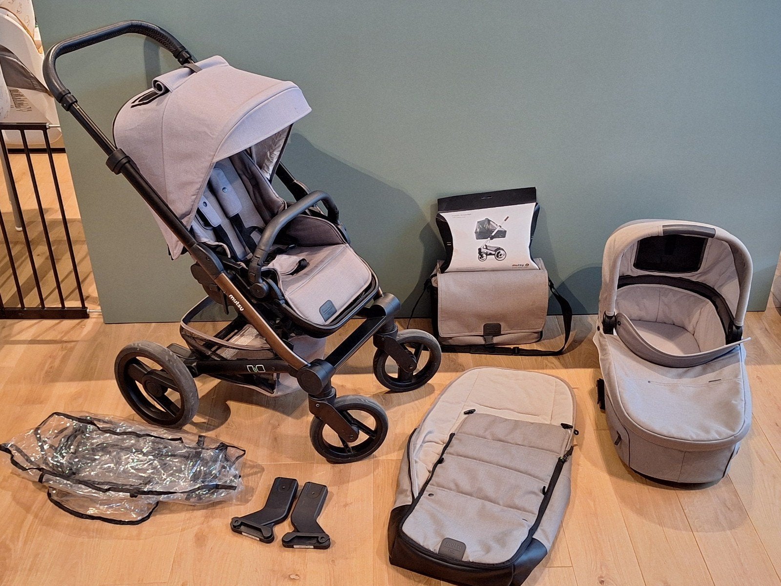 Volledige kinderwagen set, Enlèvement, Utilisé, Poussette, Mutsy
