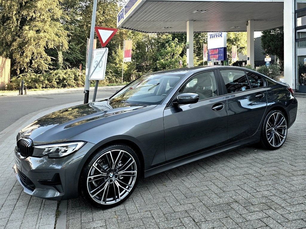 316DA 2.0l Sportszetels-Virtual-LED-LaneAss-FrontAss-Carplay, Auto's, Zwart, Leder, Zilver of Grijs, 3 Reeks