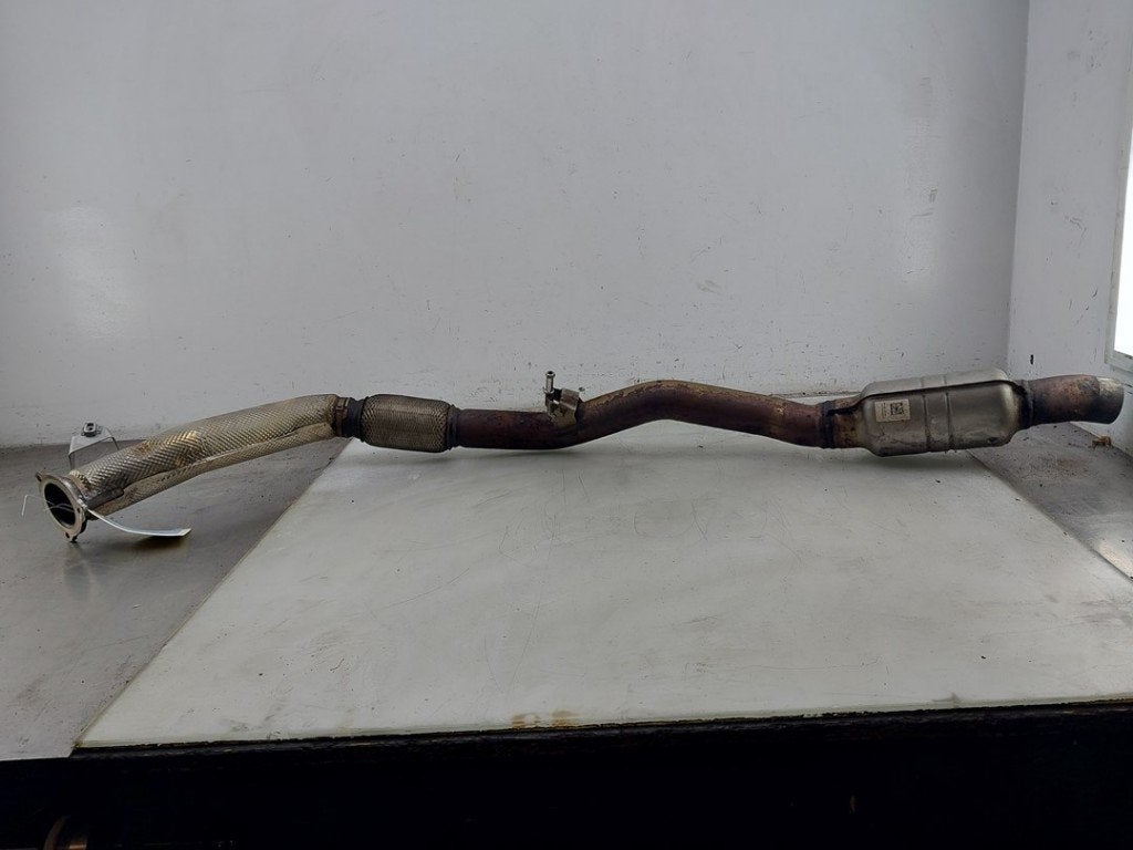 UITLAAT VOORPIJP Porsche Cayenne III (9YA) (|PAB253300G|), Auto-onderdelen, Gebruikt, Porsche
