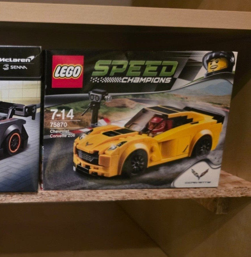 Nouveau - 75870 - Lego Speed Champions Corvette Z06 - Scellé, Neuf, Lego, Ensemble complet, Speed Champions