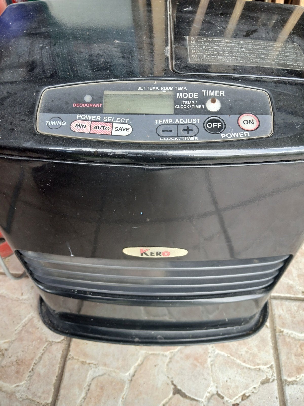 poele pétrole électronique kero, Enlèvement