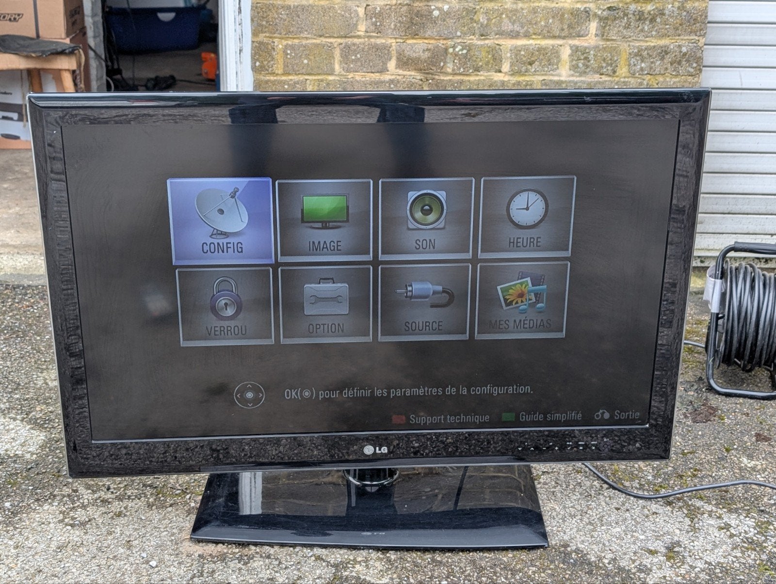 Télévision LG, TV, Hi-fi & Vidéo, Télévisions, LCD, LG, Full HD (1080p), 100 Hz