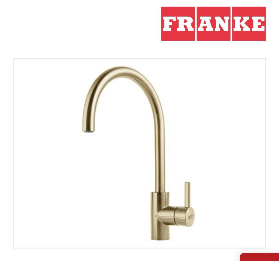 Keukenkraan Franke gold, Doe-het-zelf en Bouw, Sanitair, Ophalen, Nieuw