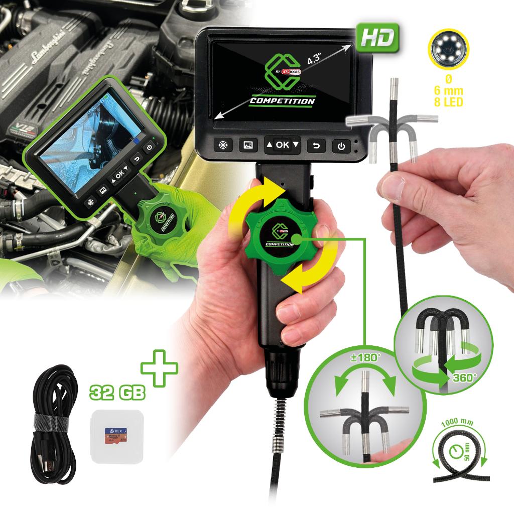512.4600 | Kit de vidéoscope HD de compétition, Envoi, Neuf