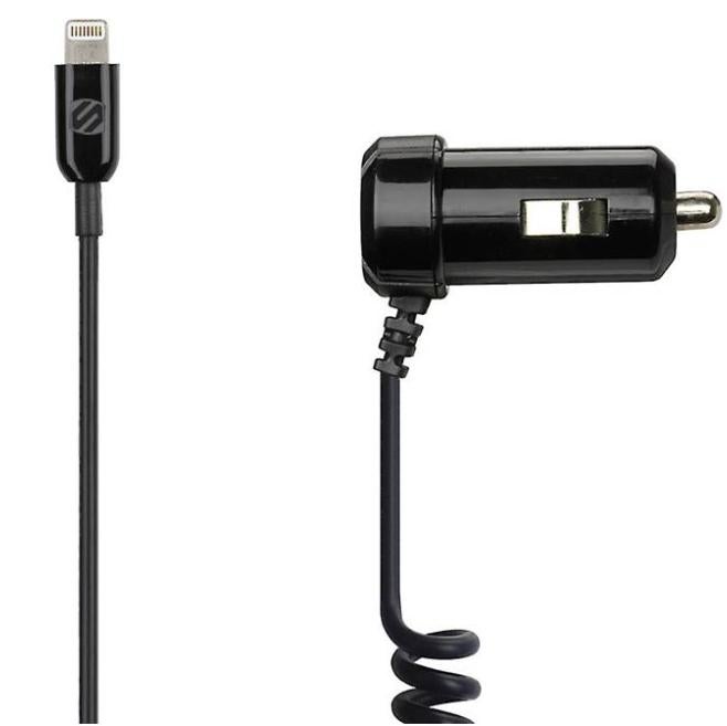 Scosche I2C12A  LIGHTNING CAR CHARGER 12W, Ophalen of Verzenden, Nieuw, Apple iPhone