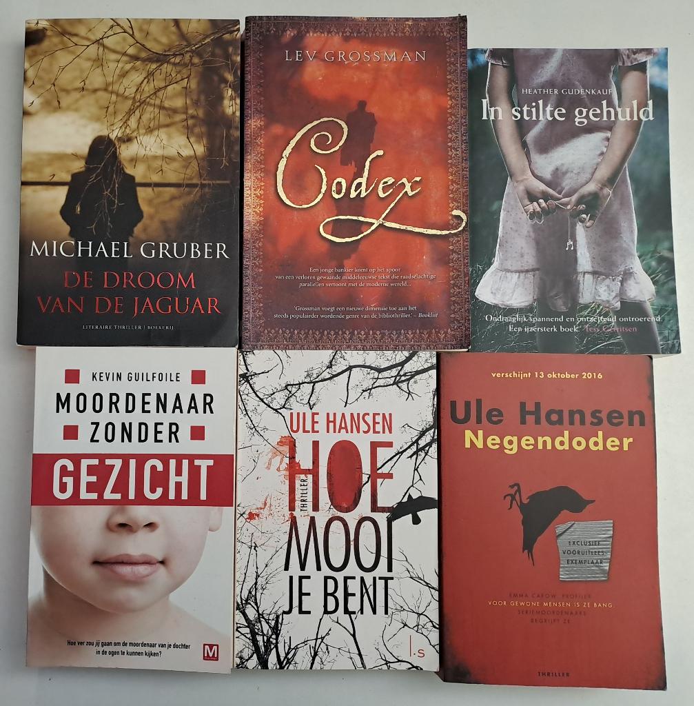 Thrillers & Detective & Oorlog (14), Livres, Thrillers, Utilisé, Enlèvement ou Envoi