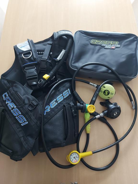 Scubapro ademautomaat + Bcd Cressi Aquapro 5, Watersport en Boten, Duiken, Ophalen, Gebruikt, Overige typen