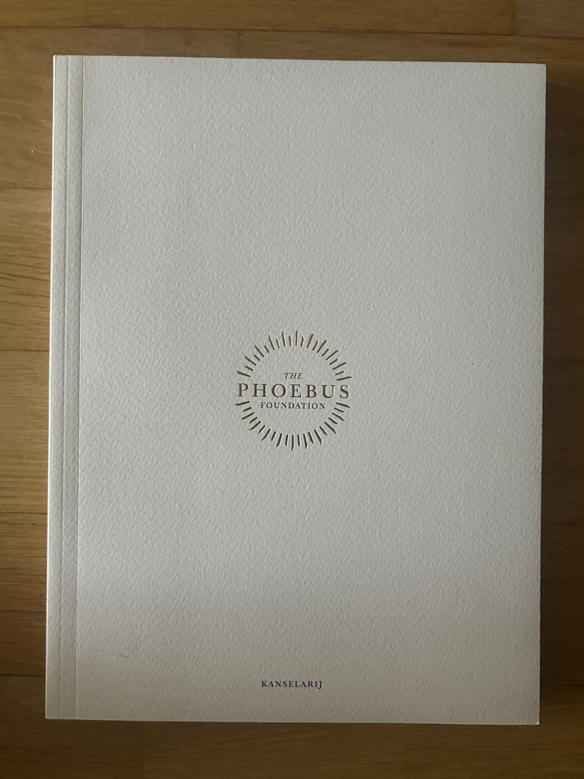 Boek The Phoebus Fondation - kanselarij, Enlèvement