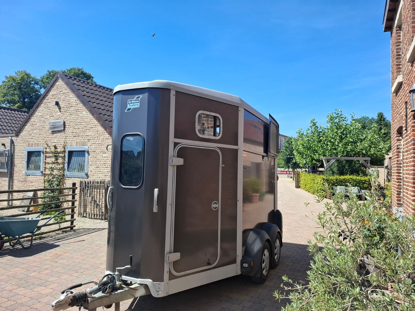 2 paard Ifor Williams HB506 jaar 2014, Ophalen, Zo goed als nieuw, 2-paards trailer