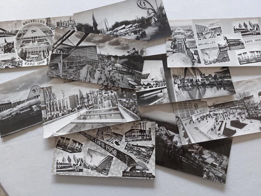 Expo 1958 Brussel, Ophalen of Verzenden, 1940 tot 1960, Zo goed als nieuw, Foto