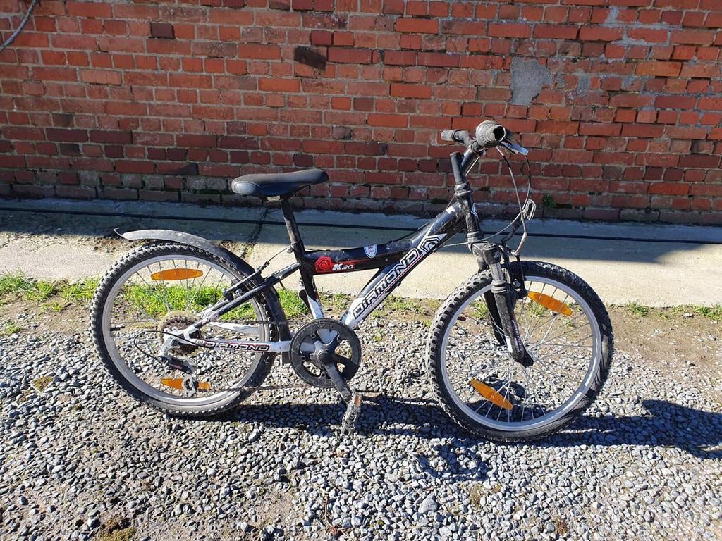 Vélo enfant Diamond 20", Fietsen en Brommers, Gebruikt, Versnellingen, 18 tot 20 inch, Ophalen